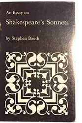 Cover Art for 9780300015140, Essay on Shakespeare's Sonnets by Stephen. Booth