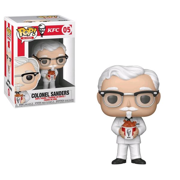 Cover Art for 0889698368025, FUNKO POP! Icons: KFC - Colonel Sanders by POP