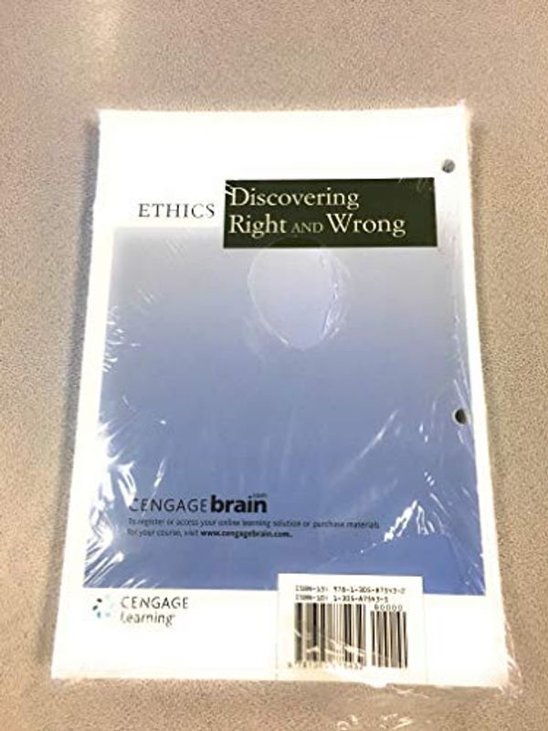 Cover Art for 9781305875432, Ethics: Discovering Right and Wrong by Unknown