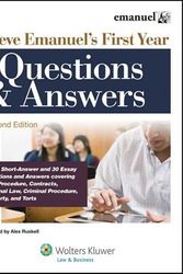 Cover Art for 9781454805250, Steve Emanuel's First Year Questions & Answers, Second Edition by Steven Emanuel
