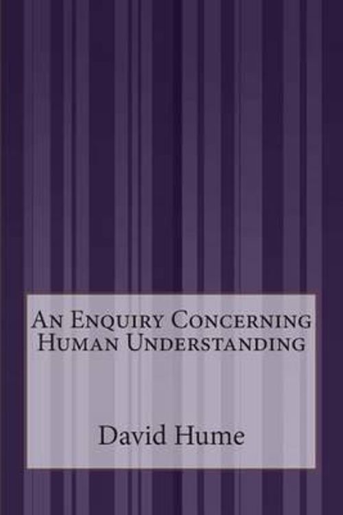 Cover Art for 9781511518505, An Enquiry Concerning Human Understanding by David Hume