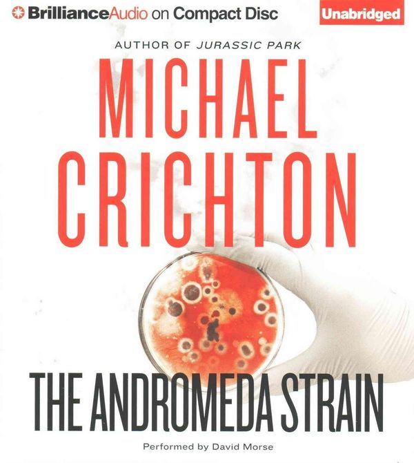 Cover Art for 9781501216664, The Andromeda Strain by Michael Crichton