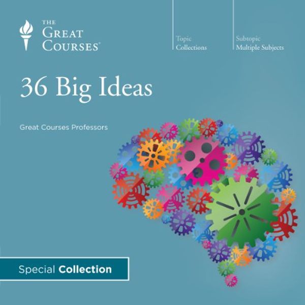 Cover Art for B00PM9PNFQ, 36 Big Ideas by The Great Courses, Bart D. Ehrman, Daniel W. Drezner, David Sadava, Dorsey Armstrong