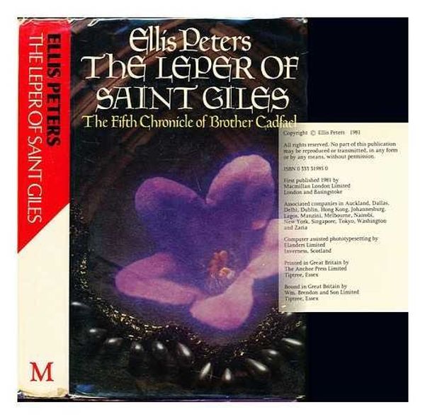 Cover Art for 9780333319857, The Leper of Saint Giles by Ellis Peters
