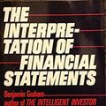 Cover Art for 9780060914189, The Interpretation of Financial Statements by Benjamin Graham, Chrales McGolrick
