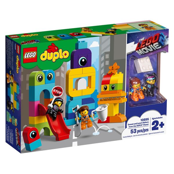 Cover Art for 0673419301886, Emmet and Lucy's Visitors from the DUPLO Planet Set 10895 by LEGO