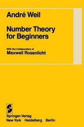Cover Art for 9780387903811, Number Theory for Beginners by Andrew Weil
