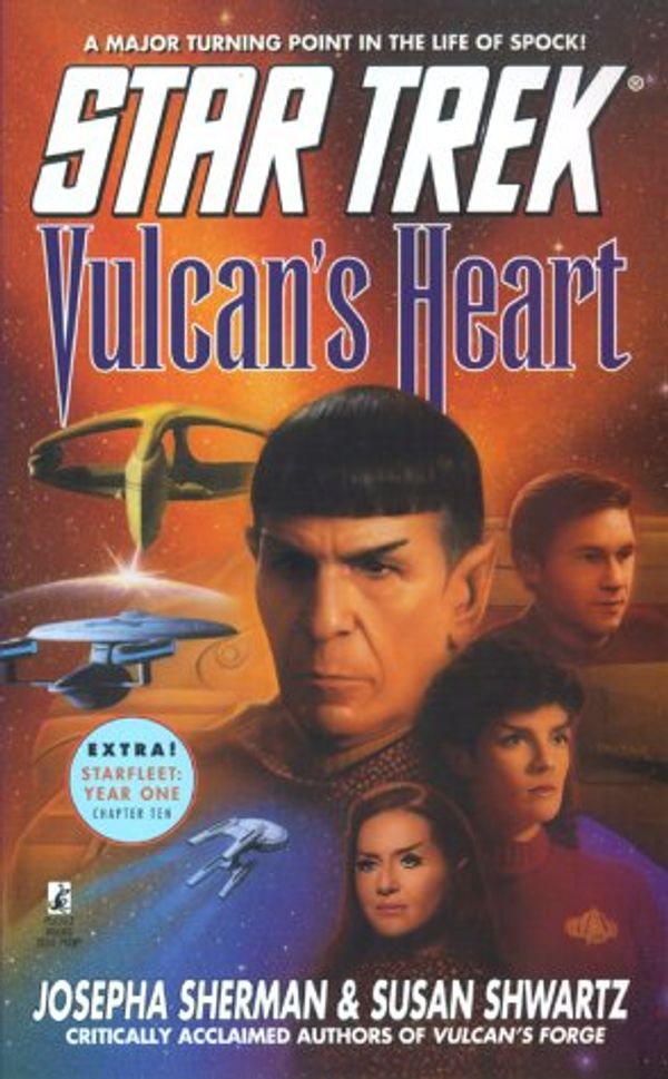 Cover Art for 9780671015459, Vulcan's Heart by Josepha Sherman, Susan Shwartz