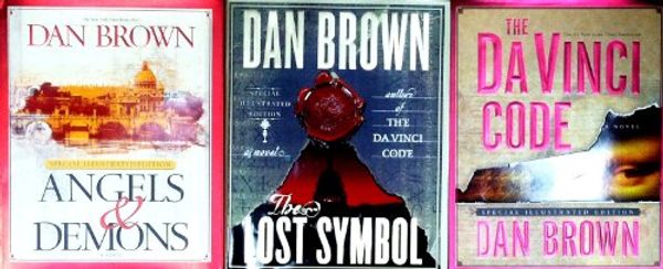 Cover Art for B0049Q73G0, Dan Brown Three Book Set (Angels & Demons Special Illustrated Edition - The Lost Symbol Special Illustrated Edition - The DaVinci Code Special Illustrated Edition) by Dan Brown