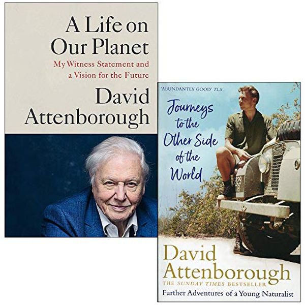 Cover Art for 9789124072414, A Life on Our Planet & Journeys to the Other Side of the World By David Attenborough 2 Books Collection Set by David Attenborough