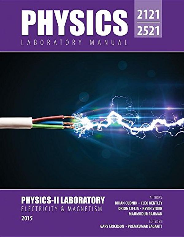 Cover Art for 9781465268570, General Physics Lab Manual 2 by Prairie View A & M University
