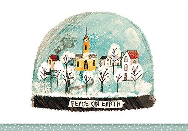 Cover Art for 9781441317810, Village Snowglobe Small Boxed Holiday Cards (Christmas Cards, Holiday Cards, Greeting Cards) by Peter Pauper Press