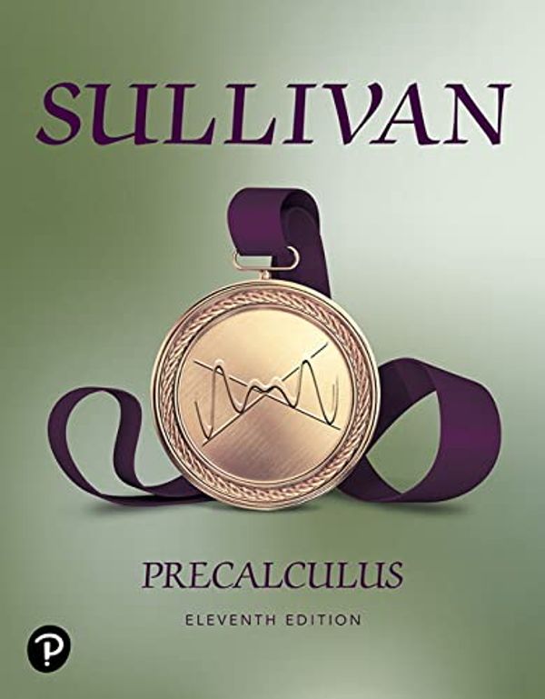 Cover Art for 9780135189405, Precalculus by Michael Sullivan