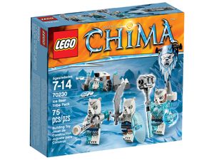 Cover Art for 5702015347228, Ice Bear Tribe Pack Set 70230 by LEGO