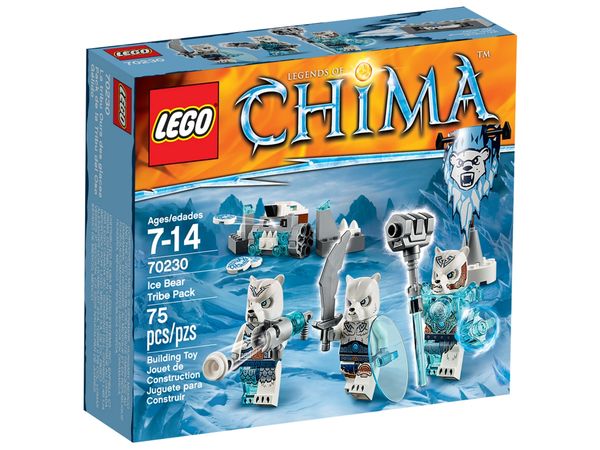 Cover Art for 5702015347228, Ice Bear Tribe Pack Set 70230 by LEGO