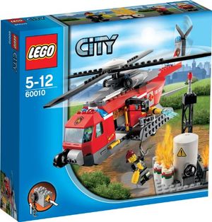 Cover Art for 5702014959583, Fire Helicopter Set 60010 by Lego