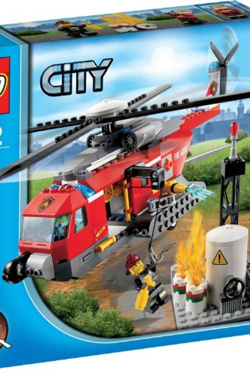 Cover Art for 5702014959583, Fire Helicopter Set 60010 by Lego