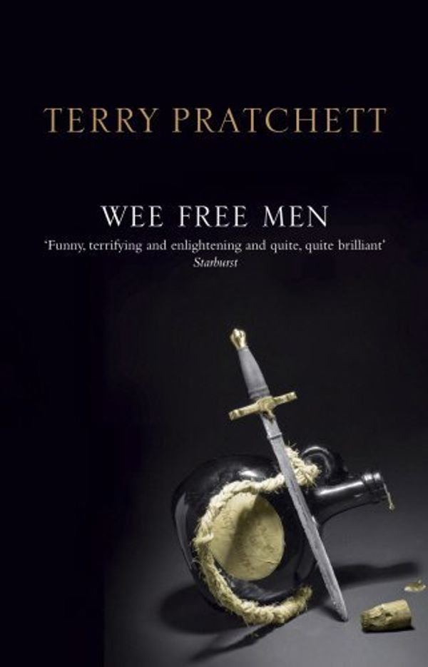 Cover Art for B00SB25LGW, By Terry Pratchett Wee Free Men (Discworld Novels) (Black Cover ed) [Paperback] by Terry Pratchett