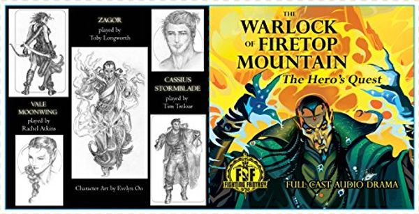 Cover Art for B076CHW3SR, The Warlock of Firetop Mountain: The Hero's Quest - Audio Drama CD - Fighting Fantasy by Steve Jackson, Ian Livingstone, David N. Smith