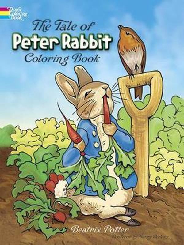 Cover Art for 9780486217116, The Tale of Peter Rabbit Colouring Book by Beatrix Potter