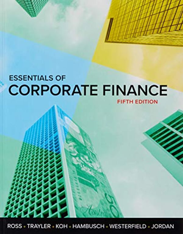 Cover Art for 9781760423629, Sw Essentials Of Corporate Finance + Connect by Trayler Ross