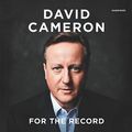 Cover Art for 9781094063386, For the Record by David Cameron