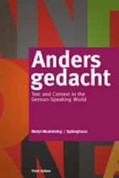 Cover Art for 9780170267274, Bundle: Anders gedacht: Text and Context in the German-Speaking World,  3rd + Student Activities Manual by Irene Motyl-Mudretzkyj