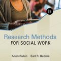 Cover Art for 9781305633827, Empowerment SeriesResearch Methods for Social Work by Allen Rubin, Earl Babbie