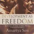 Cover Art for 9780192893307, Development as Freedom by Amartya Sen