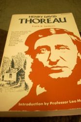 Cover Art for 9780877541554, Henry David Thoreau (American men and women of letters series) by F. B Sanborn