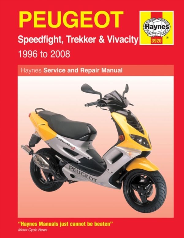Cover Art for 9781844257720, Peugeot Speedfight, Trekker (Tkr) and Vivacity Service and R (Haynes Service and Repair Manuals) by Phil Mather