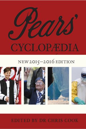 Cover Art for 9780141980904, Pears' Cyclopaedia 2015-2016 by Cook, Chris