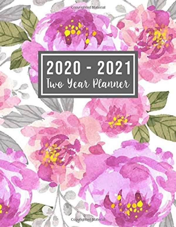 Cover Art for 9781704405278, 2020-2021 Two Year Planner: 2020-2021 see it bigger planner | Flower Watercolor Cover | 2 Year Calendar 2020-2021 Monthly | 24 Months Agenda Planner ... Mom USA (2 year monthly planner 2020-2021) by Johan Publishers