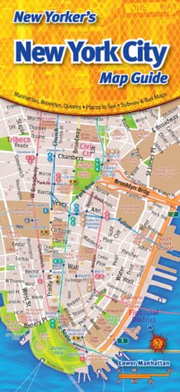 Cover Art for 9780972966610, New Yorker's New York City Map Guide by Opus Publishing