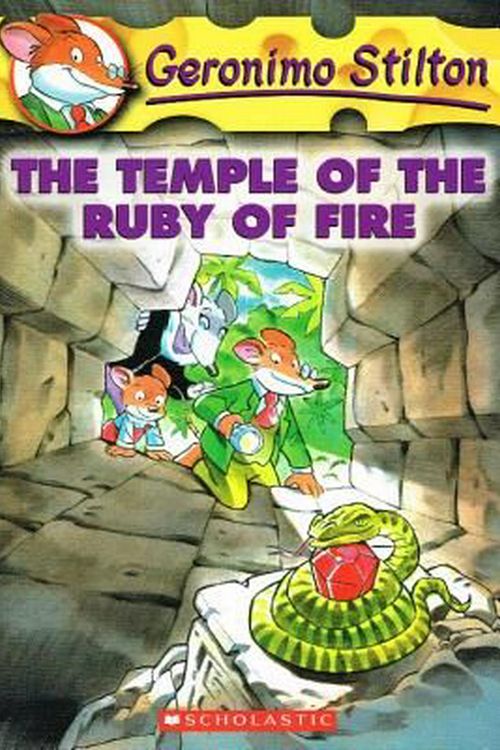 Cover Art for 9780756943387, The Temple of the Ruby of Fire by Geronimo Stilton