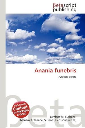 Cover Art for 9786137502174, Anania Funebris by Lambert M. Surhone