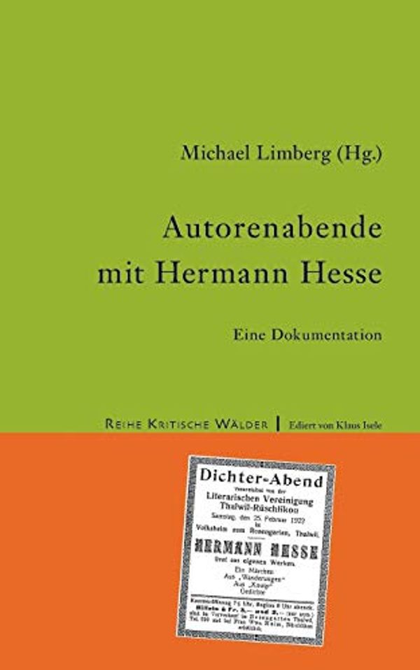 Cover Art for 9783741279812, Autorenabende Mit Hermann Hesse by Limberg, Michael