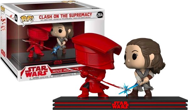 Cover Art for 0889698325578, Funko POP! Movie Moments: Star Wars - Episode 8 Rey and Praetorian Guard by FUNKO