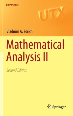 Cover Art for 9783662489918, Mathematical Analysis IIUniversitext by Vladimir A. Zorich