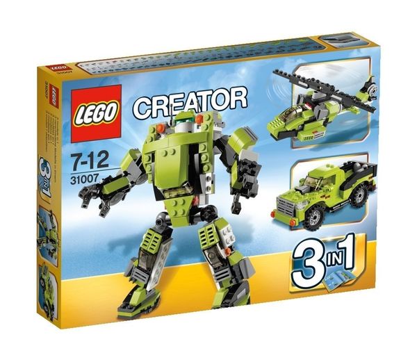 Cover Art for 5702014972001, Power Mech Set 31007 by Lego