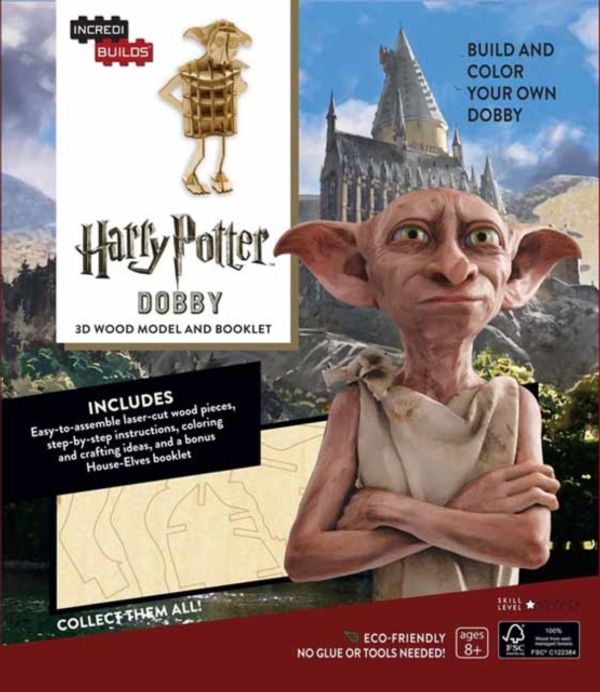 Cover Art for 9781682980293, Incredibuilds - Harry Potter Dobby: 3d Wood Model by Jody Revenson