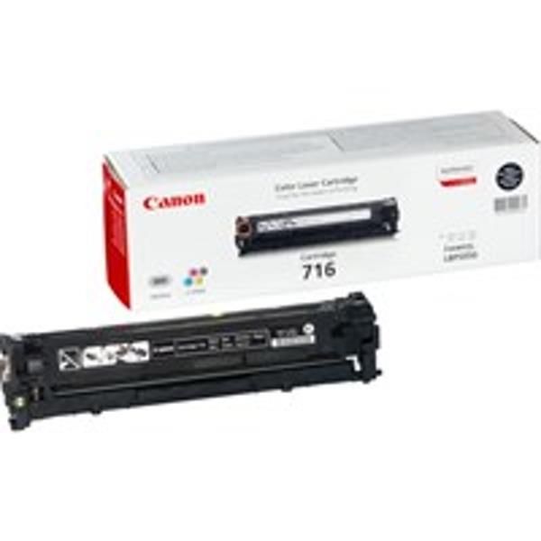 Cover Art for 4960999610955, Canon 1980B002 (716BK) Toner Black, 2.3K Pages @ 5% Coverage by Unknown