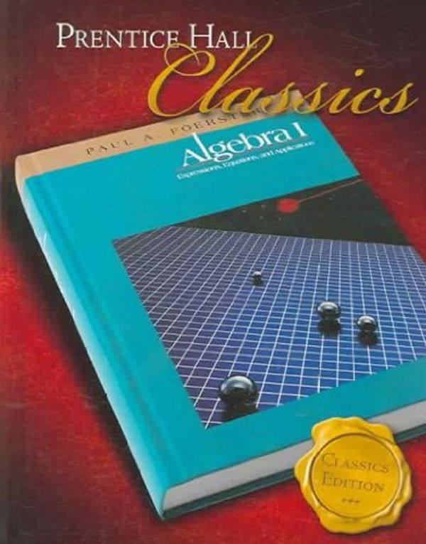Cover Art for 9780201324587, Algebra 1 by Paul A. Foerster