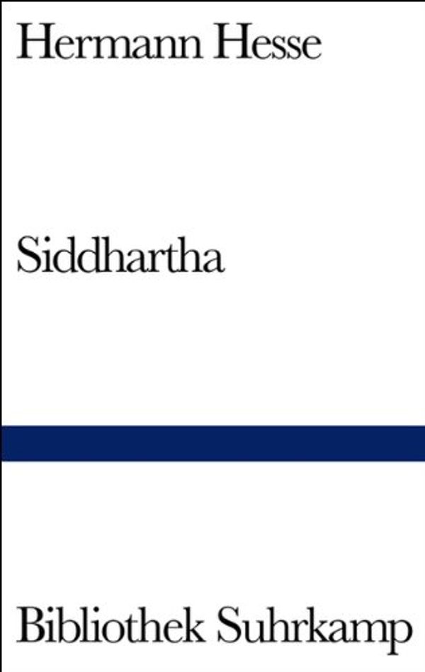 Cover Art for 9783518012277, Siddhartha by Hesse, Hermann