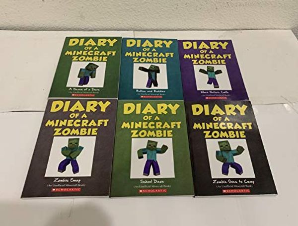 Cover Art for B08JCNX6TW, Diary of a Minecraft Zombie Collection Books 1-6: #1 A Scare of a Dare, #2 Bullies and Buddies, #3 When Nature Calls, #4 Zombie Swap, #5 School Daze, #6 Zombie goes to Camp by Zack Zombie