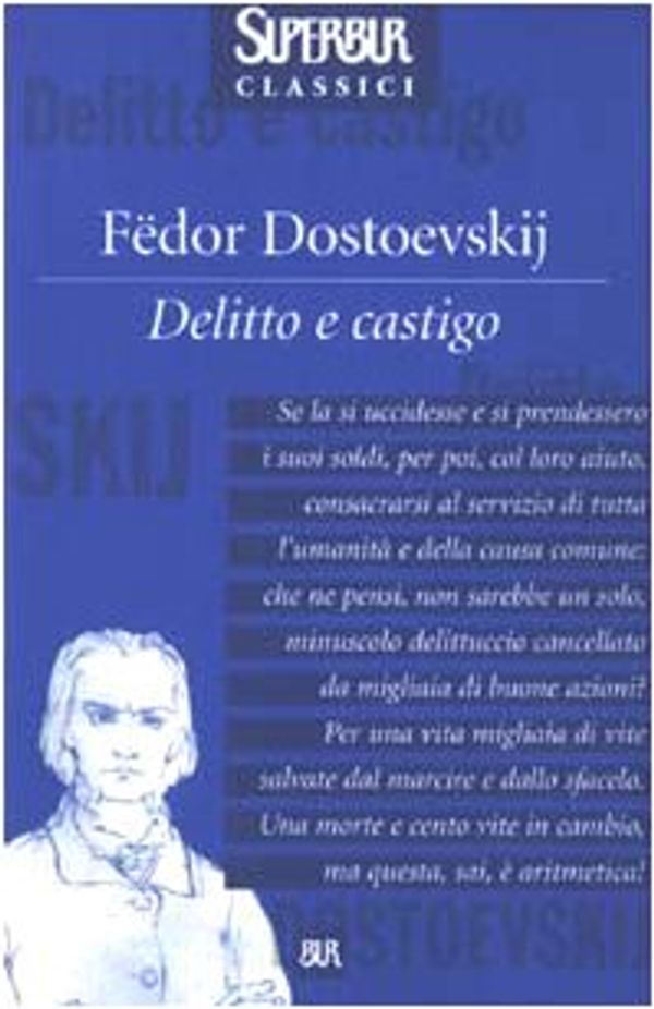 Cover Art for 9788817106993, Delitto e castigo by Fëdor Dostoevskij