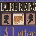 Cover Art for 9780553577808, A Letter Of Mary by Laurie R. King