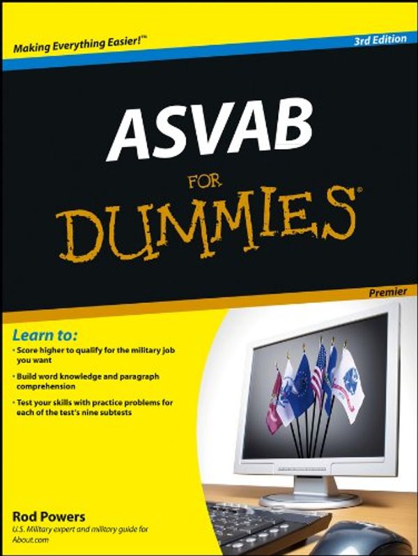 Cover Art for 9780470922163, ASVAB for Dummies by Rod Powers