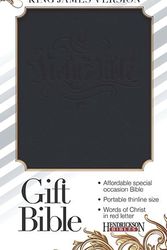 Cover Art for 9781598566161, Holy Bible: King James Version, Black, Gift Bible, Flexisoft by Hendrickson Publishers