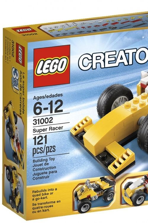 Cover Art for 0673419189774, Super Racer Set 31002 by LEGO